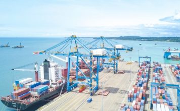 Le stockage au port de kribi
