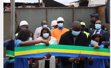 Transport ferroviaire : Brice Constant Paillat met en service une passerelle piétonne