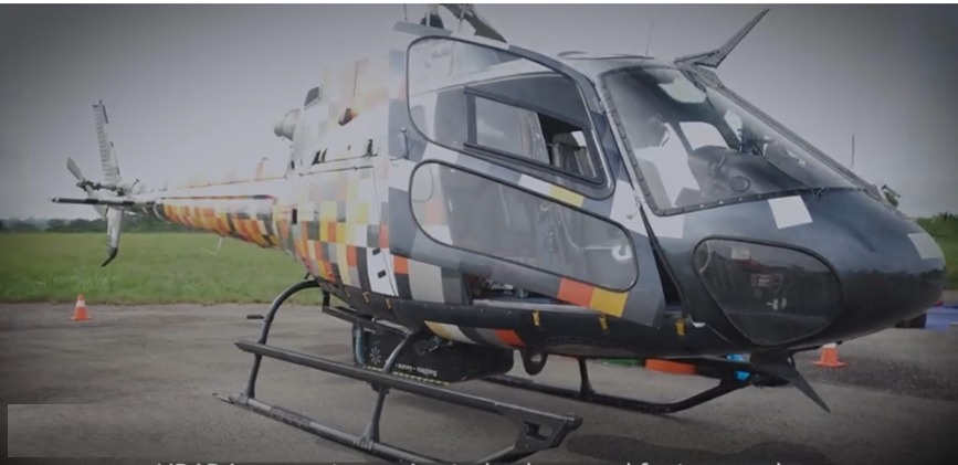 Projet Belinga : Ivindo Iron renforce son dispositif technique avec un hélicoptère LiDAR